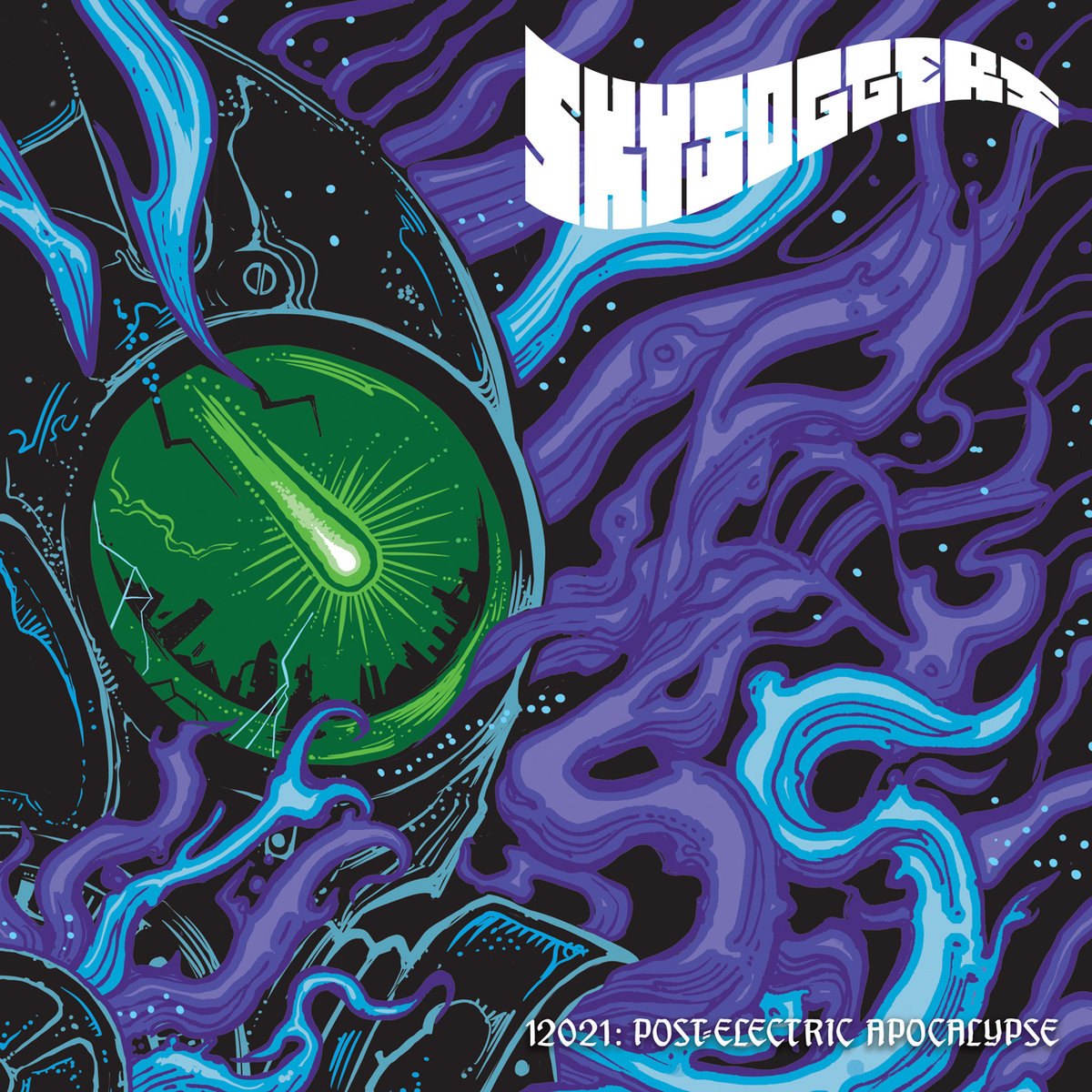 Skyjoggers — 12021: Post-Electric Apocalypse album cover
